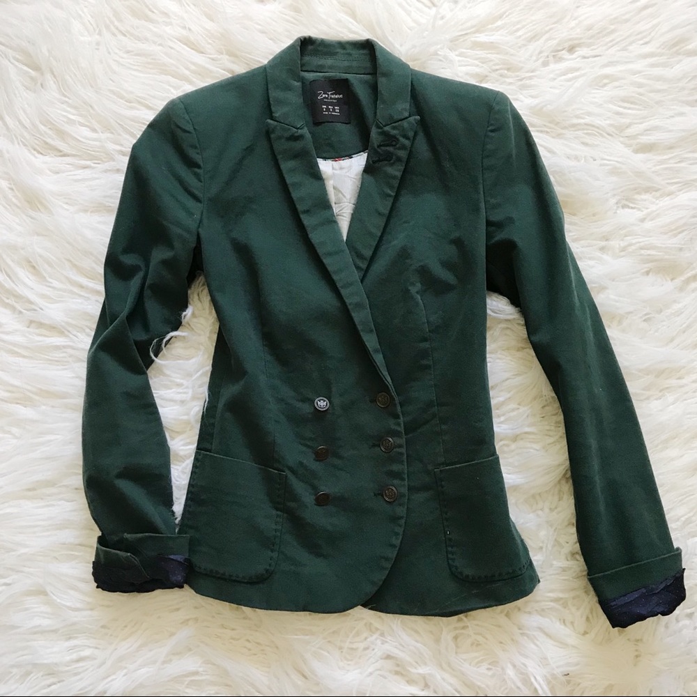 Forest Green Zara Blazer